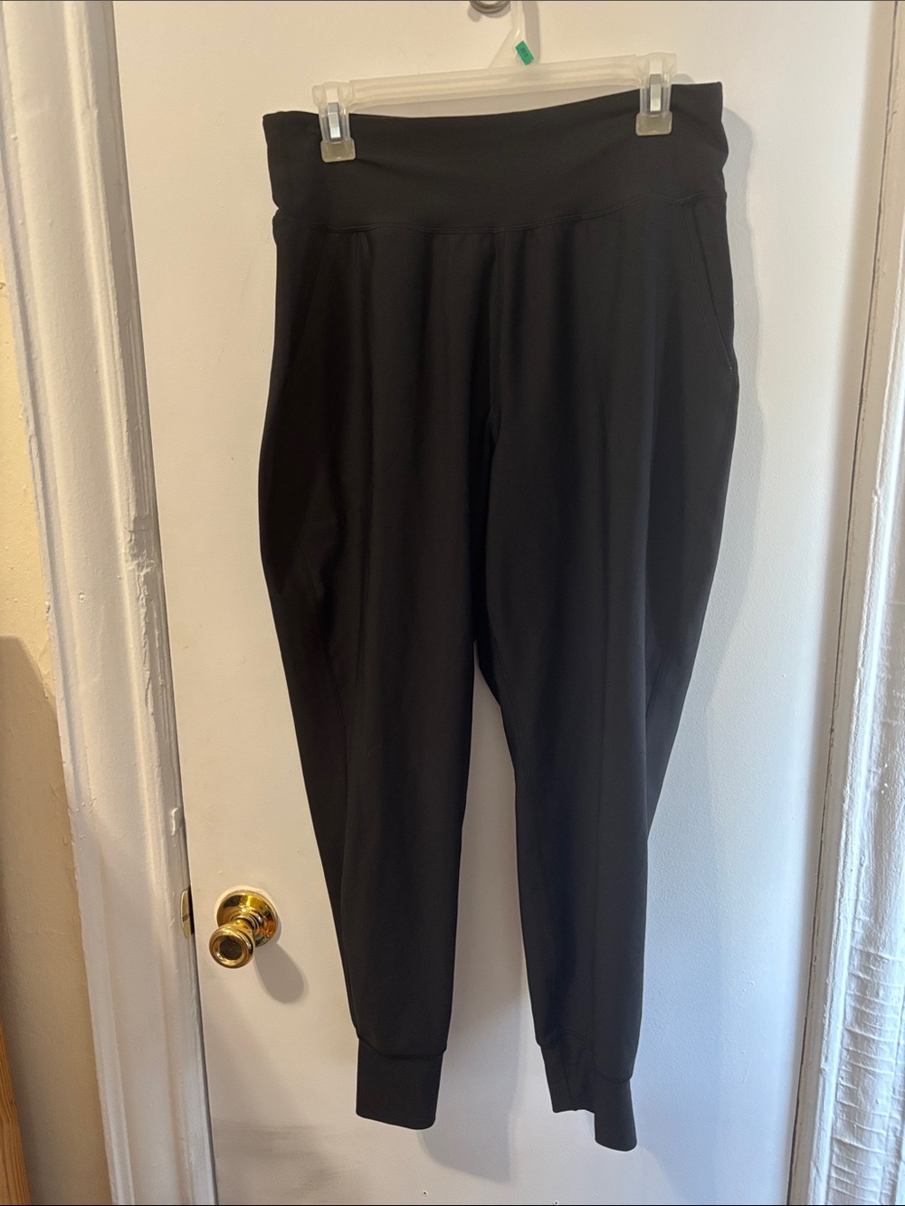 Old Navy Black High-Rise Jogger Pants